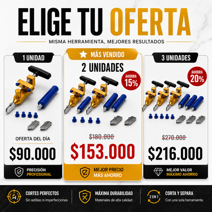 Cortador Premium 2 en 1 de Alta Precisión
