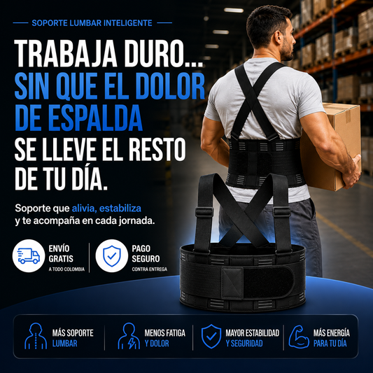 Faja Lumbar de Alto Soporte