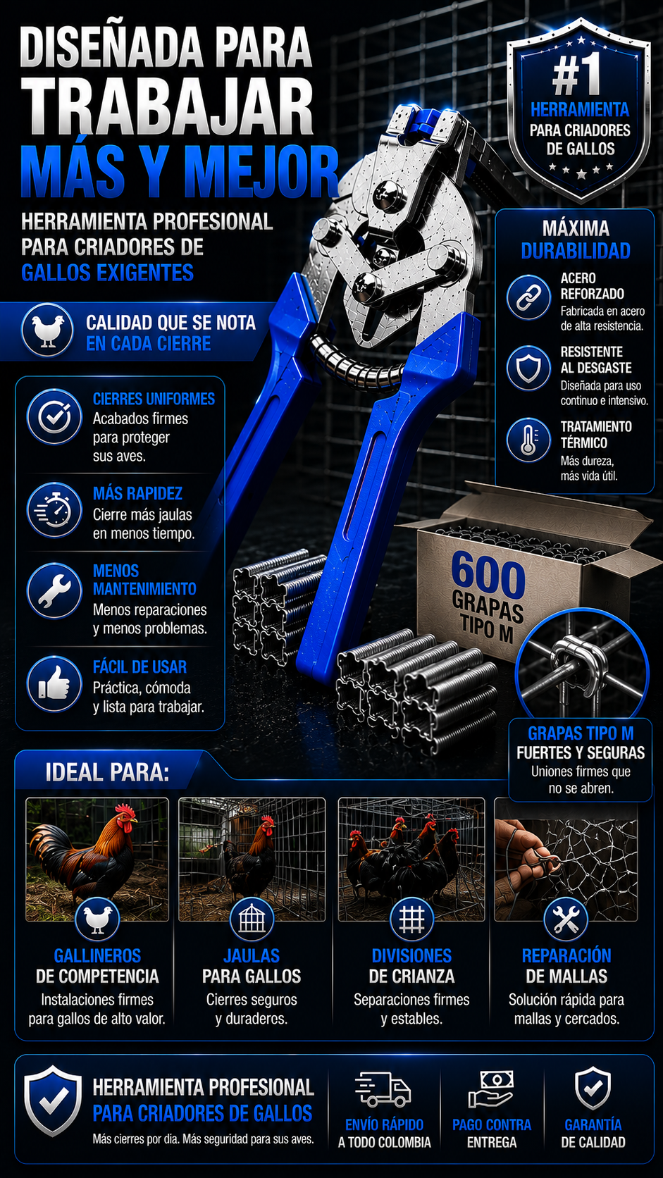 FEROX CLAMP PRO™ La herramienta que todo criador debe tener