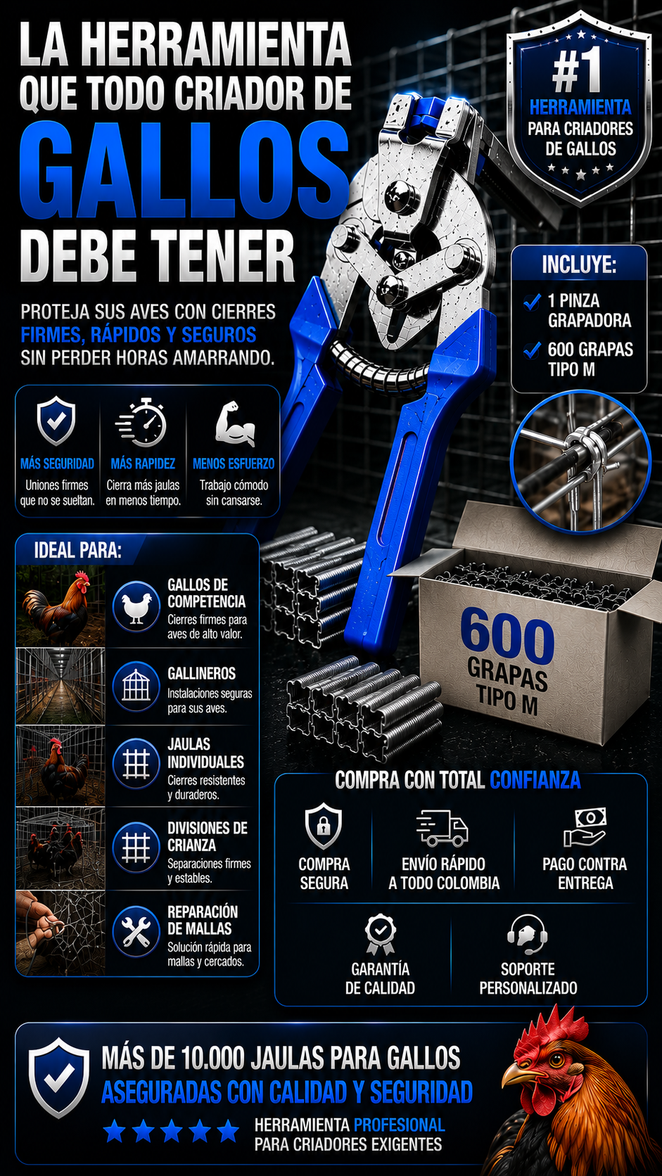 FEROX CLAMP PRO™ La herramienta que todo criador debe tener